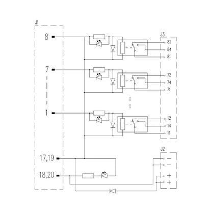 1457000000 - Reliable 12V Controller, 85mm Depth, Compliant with ROHS