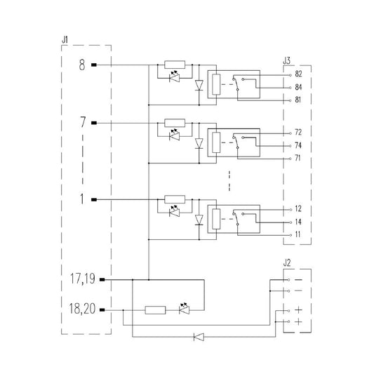 1457000000 - Reliable 12V Controller, 85mm Depth, Compliant with ROHS