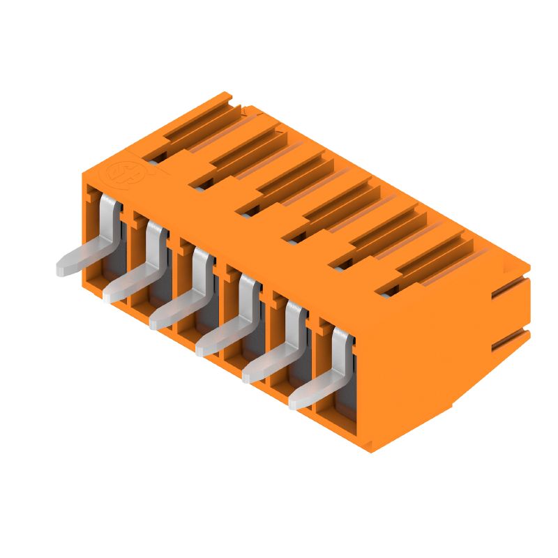 1845050000 - 3.50mm Pitch Orange Circuit Board Terminal with 6 Poles  (Pack of 84)
