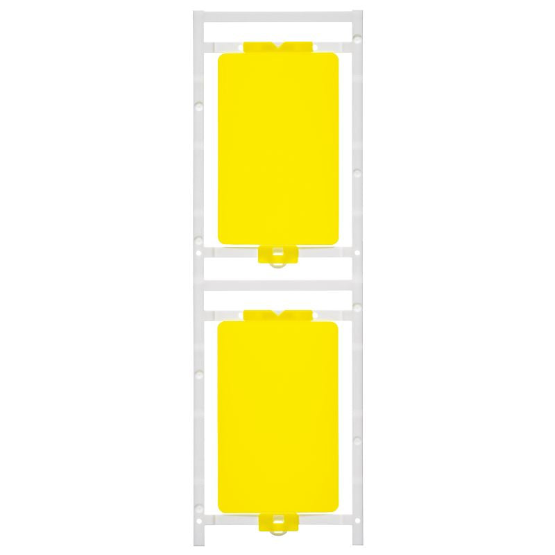 1138410000 - Durable Yellow Polyamide Device Markers, 54x85mm, ROHS Compliant  (Pack of 10)