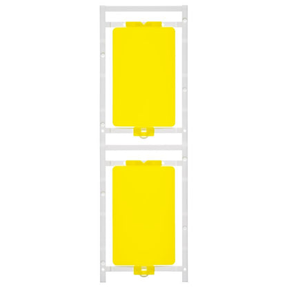 1138410000 - Durable Yellow Polyamide Device Markers, 54x85mm, ROHS Compliant  (Pack of 10)