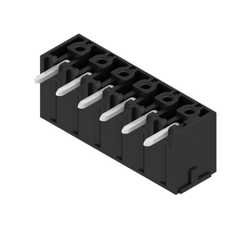 1793170000 - 3.81mm 6-Pole Male PCB Connector, Closed Side, Tinned Black  (Pack of 72)