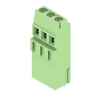 1766410000 - 3-Pole 90° PCB Terminal with 3.5mm Solder Pin, ROHS Compliant  (Pack of 100)