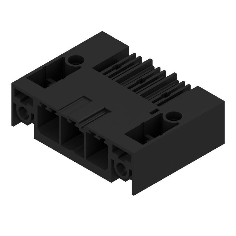2499570000 - 7.62mm Black 3-Pole PCB Header Connector with Flange  (Pack of 48)