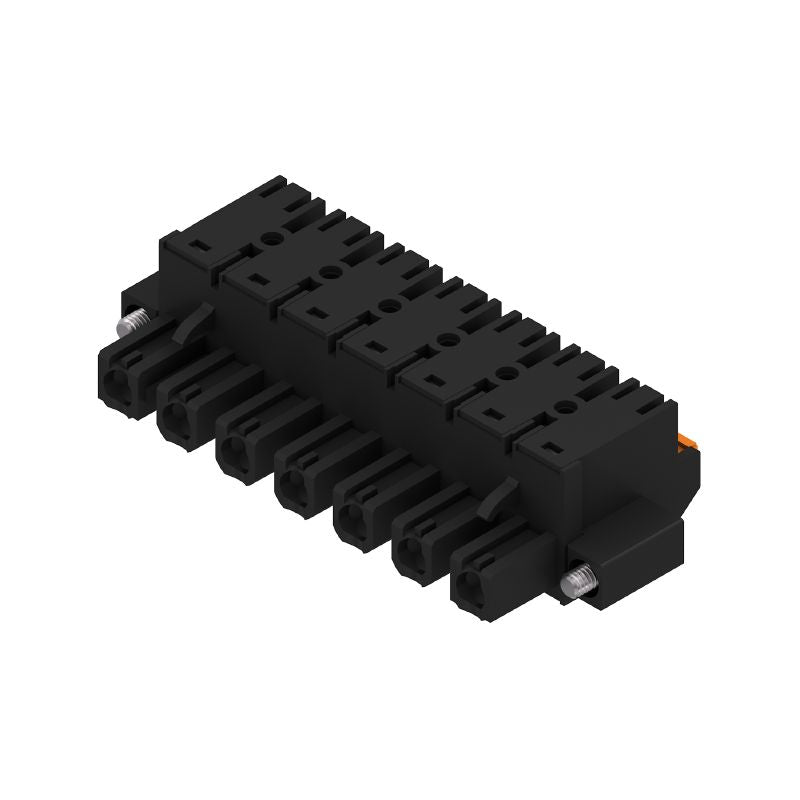 1227510000 - 7-Pole 180° Female PCB Connector with PUSH IN Actuator  (Pack of 24)