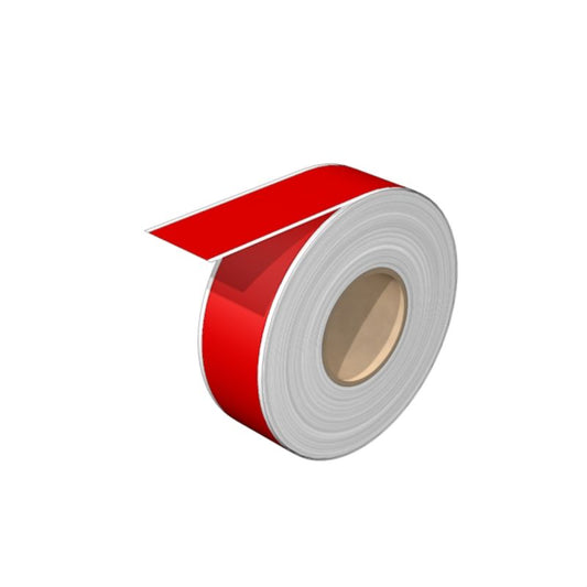 2528280000 - 30M Red Polyester Device Markers with Adhesive