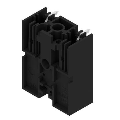 2500310000 - 7.62mm THT Male Connector with 270° Elbow, Black Box  (Pack of 78)