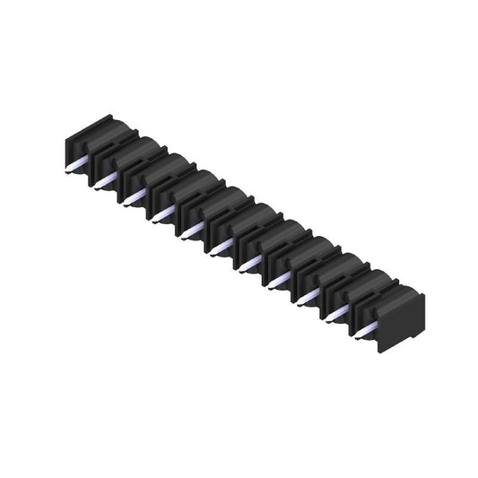 1122640000 - 11-Pole Black PCB Connector, 7.62mm Pitch, THT Solder  (Pack of 50)