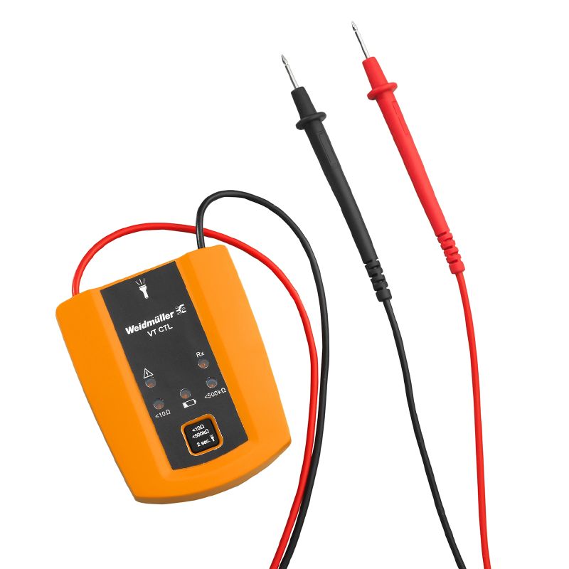 2436690000 - IP44 AC Voltage Continuity Tester with Buzzer & Visual Alerts