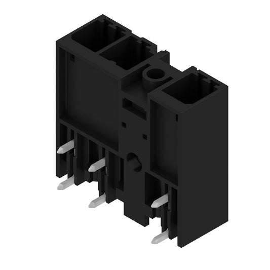 1048500000 - 3-Pole 7.62mm Black PCB Plug Connector, THT Solder  (Pack of 60)
