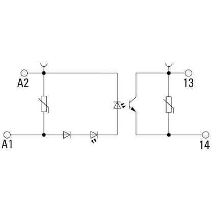 1275100000 - 24VDC Solid-State Relay, 4A with Easy Screw Connection  (Pack of 10)