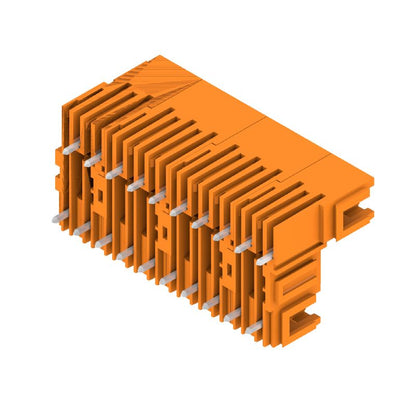 1726820000 - 5.08mm Orange Header Connector with 20 Poles and 180° Angle  (Pack of 20)