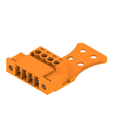1237120000 - 3.81mm 4-Pole Male PCB Connector, 180° Angle  (Pack of 50)
