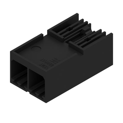 2546140000 - 7.62mm Black PCB Plug Connector, 2 Poles at 270° Angle  (Pack of 110)