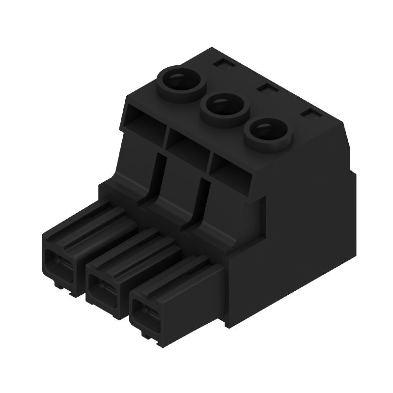 1924550000 - 10.16mm Female Plug PCB Connector, 3 Poles, 180° Angle  (Pack of 40)