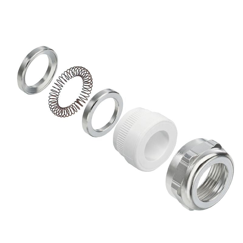 1273900000 - Brass Heavy-Duty Connector IP68, -40°C to 130°C