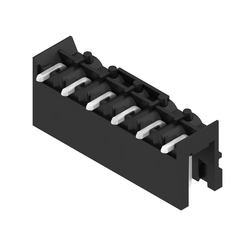 1774804001 - 5.08mm PCB Male Header Connector with 6 Poles, Tinned Black  (Pack of 350)