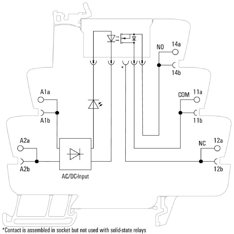 1127330000 - Compact 120V Solid-State Relay, 2A, TS35 Rail Mount  (Pack of 10)