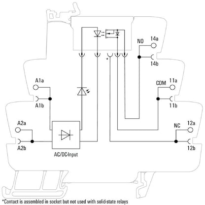 1127330000 - Compact 120V Solid-State Relay, 2A, TS35 Rail Mount  (Pack of 10)