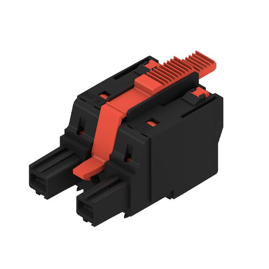 2493160000 - 10.16mm PCB Connector, 2-Pole, PUSH IN, 180° Angle  (Pack of 36)