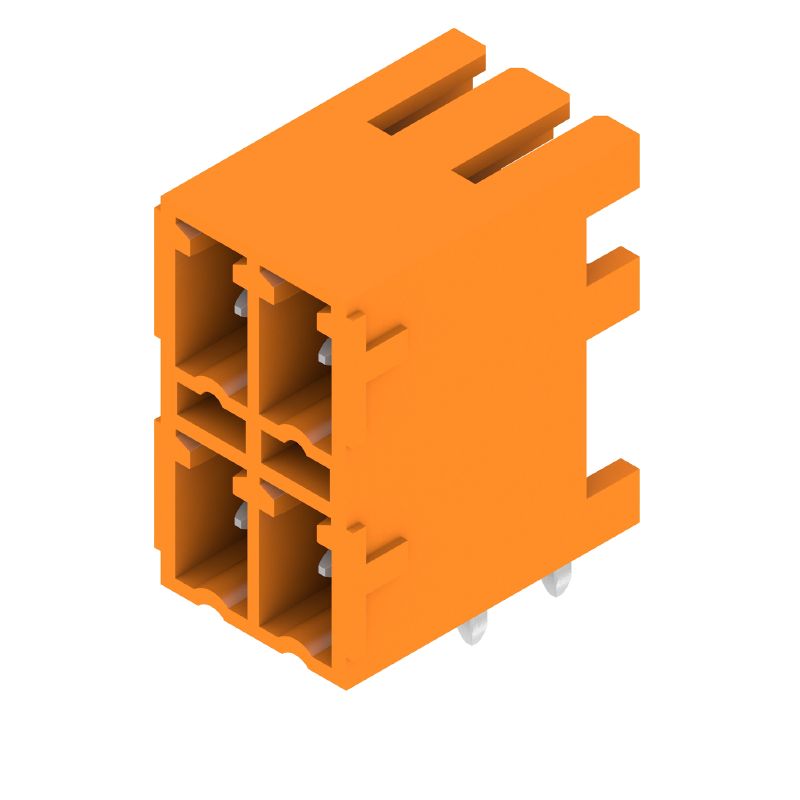 1040410000 - 4-Pole PCB Connector, 3.81mm Pitch, Male Header, THT Solder  (Pack of 50)