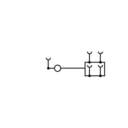 1989780000 - RoHS Compliant Push-in Terminal, 6mm², 500V, Dark Beige  (Pack of 20)