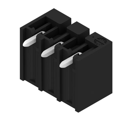 1863150000 - 3-Pole 3.81mm PCB Connector, 90-Degree Angle, Black  (Pack of 400)