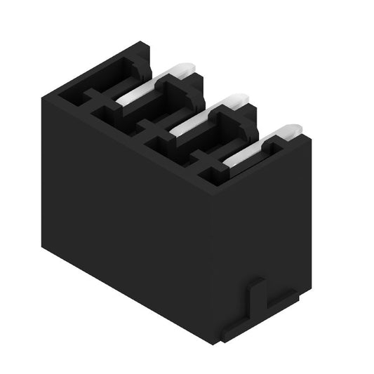 1036840000 - 3-Pole Male PCB Connector, 3.81mm Pitch, Black Tinned Pins  (Pack of 50)