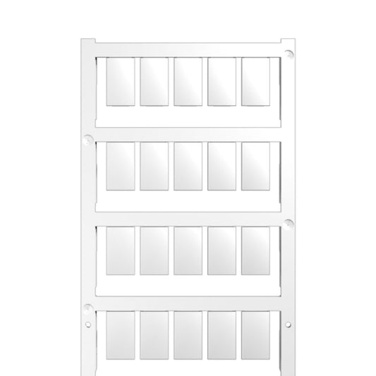 1856700000 - White PA 66 Device Markers, 17mm x 10mm, 200 Pack  (Pack of 200)