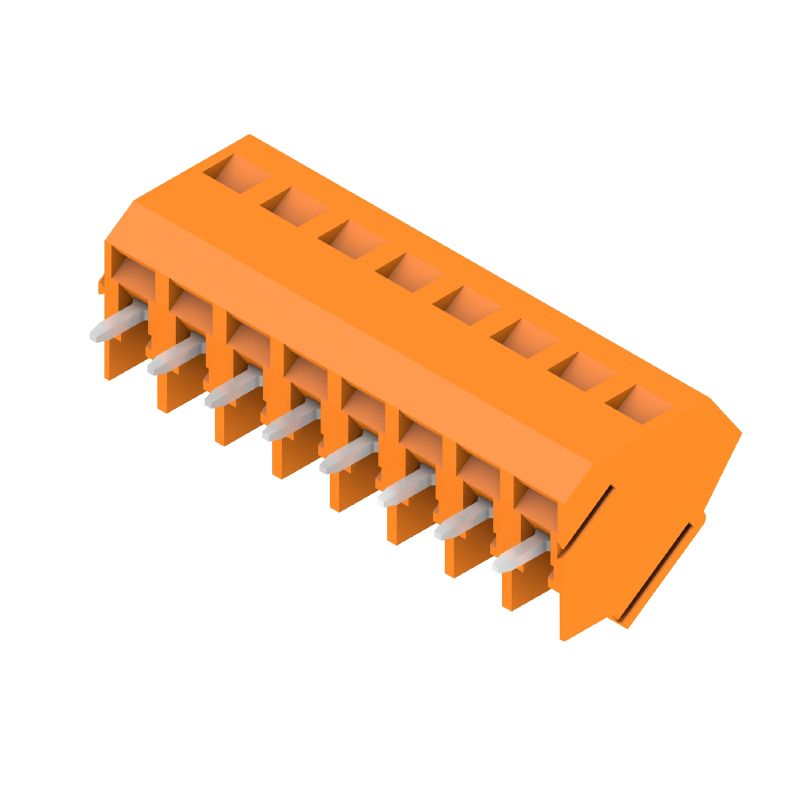 1845430000 - 5mm Terminal PCB with 8 Poles and 3.5mm Pins  (Pack of 50)