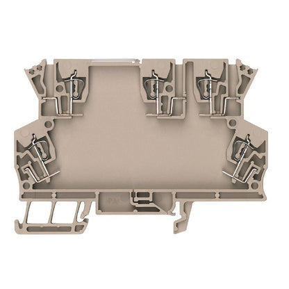 2224220000 - Grey-Beige Terminal Box 6mm for Rail Mount Applications  (Pack of 100)