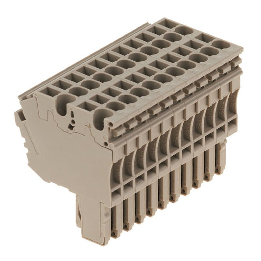 1815830000 - UL Certified Dark Beige Plug-In Connector, 55mm Wide  (Pack of 10)