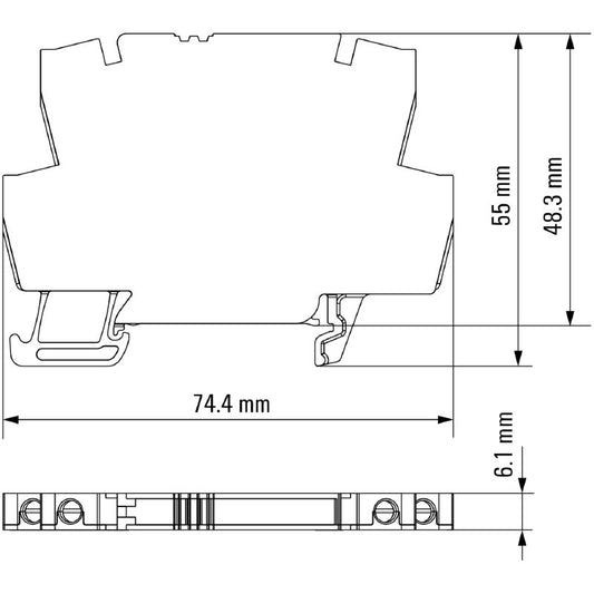 8950920000 - 24VDC Solid-State Relay, 0.5A, -40°C to 80°C Range  (Pack of 10)