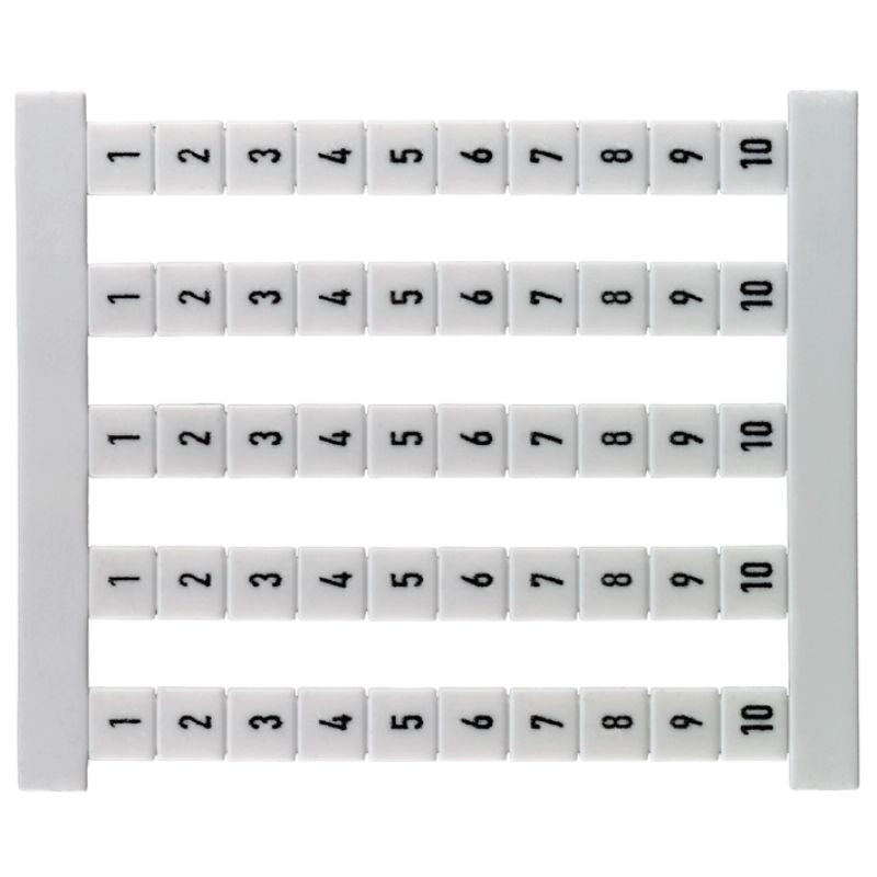 0133360011 - White Terminal Marker 5x6mm, RoHS Compliant  (Pack of 500)