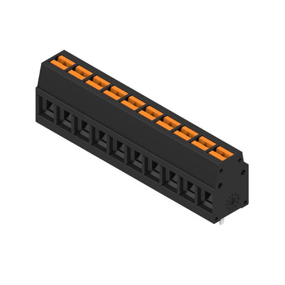 2787420000 - 5mm Pitch Black Terminal Block, 10 Poles, 90° Connection  (Pack of 76)