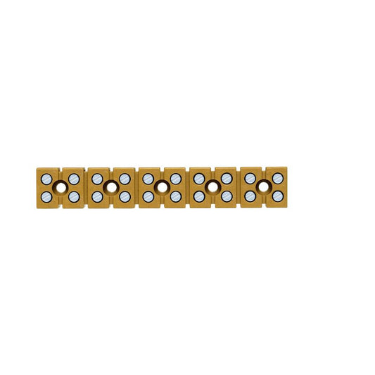 0274620000 - 20-Point Yellow Terminal Strip, 24A, 400V, Screw Connection  (Pack of 20)