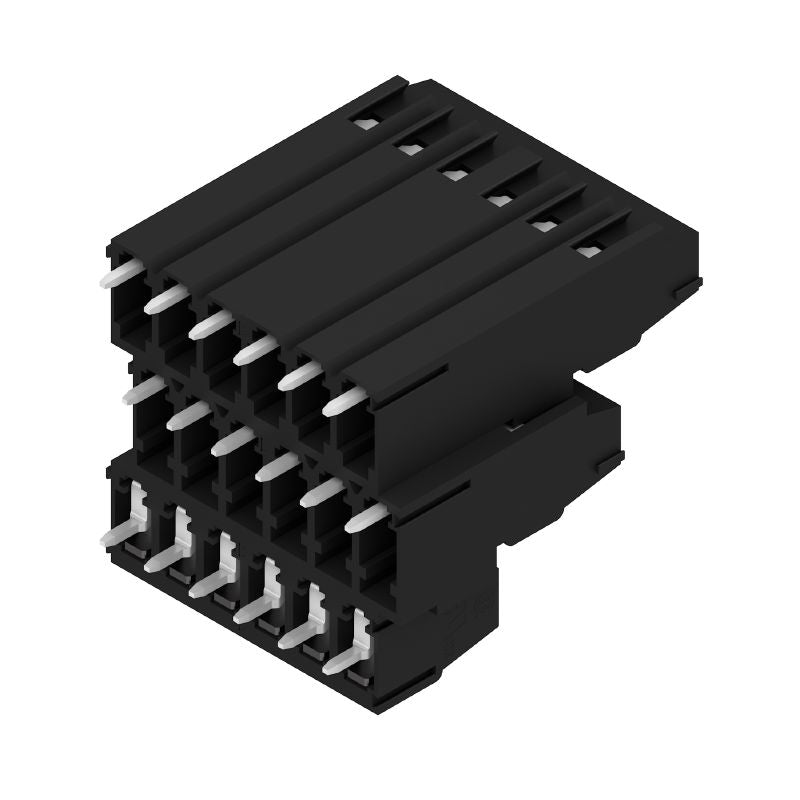 1769970000 - Black PCB Terminal with 2.5mm² Clamping, 3.5mm Pin Length  (Pack of 25)