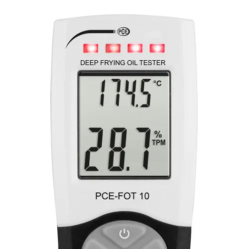 PCE-FOT 10 - Quick Oil Quality Tester with LCD & IP65 Protection