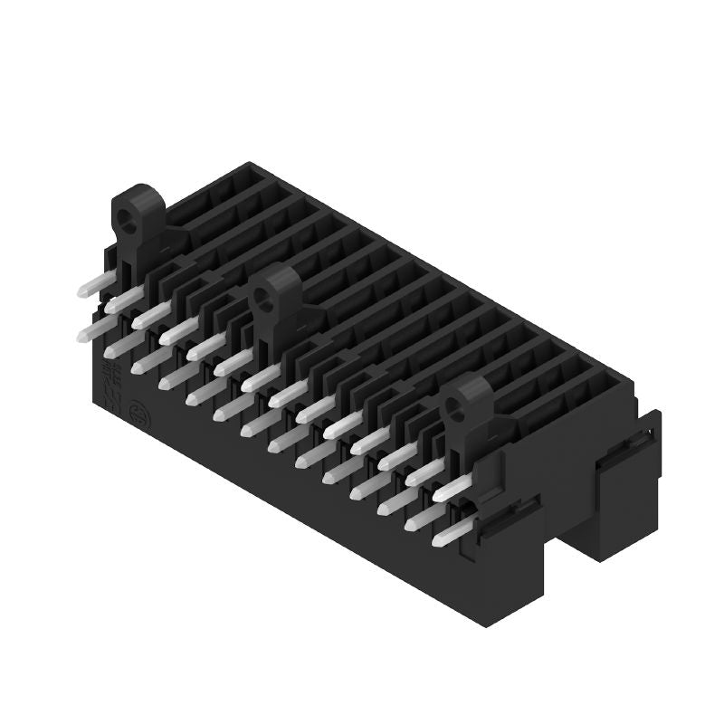 1634390000 - 3.50mm 28-Pole PCB Connector with Closed Side, Black  (Pack of 10)