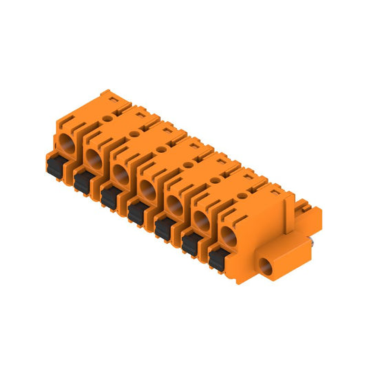 1230270000 - 7.62mm Female PCB Connector, 180° Angle, 7 Poles Capacity  (Pack of 24)