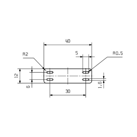 1500230000 - Halogen-Free Aluminum Markers for Cables, 12x40mm, 7-40mm  (Pack of 50)