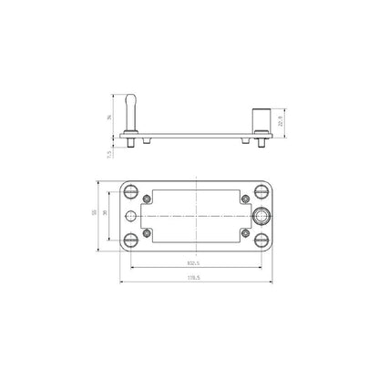 2708510000 - Adjustable HDC MDF 16B with ±2mm Offset Capacity
