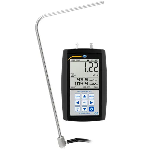 PCE-PDA 10L - Dual Display Manometer for Pressure Measurements & Leak Testing