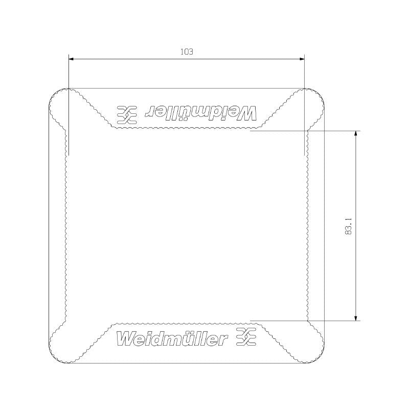 2887690000 - Durable PA 66 Housing for Raspberry Pi 4, 120.4mm x 35.5mm