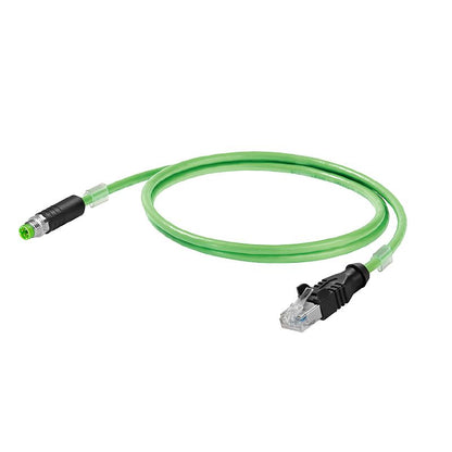 2706250030 - 3m PROFINET Dragline Cable with IP67 M8 Connector