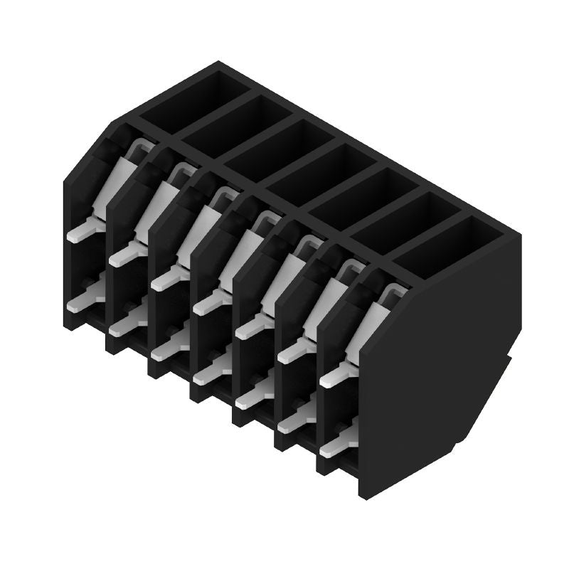 1887650000 - 3.50mm 7-Pole PCB Terminal with 135° Angle, Black  (Pack of 190)
