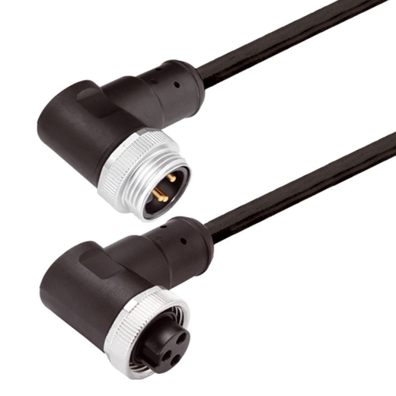 2519460500 - 5m PUR Sensor/Actuator Line with 90° Socket Configuration