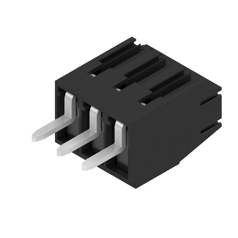 1699680000 - 3-Pole PCB Terminal, 90-Degree Orientation, 4.5mm Pins, Black  (Pack of 168)