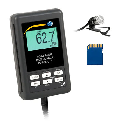 PCE-NDL 10 - High-Quality Data-Logging Decibel Meter for Sound Measurements