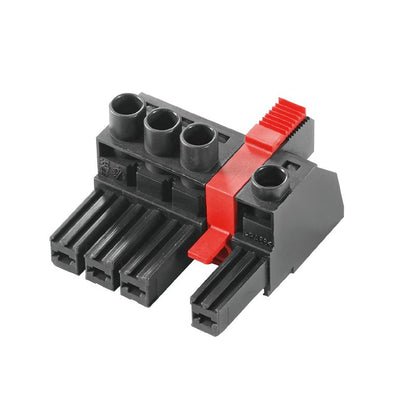 1156740000 - 4-Pole Right-Angle 7.62mm PCB Connector with Clamping Yoke  (Pack of 32)